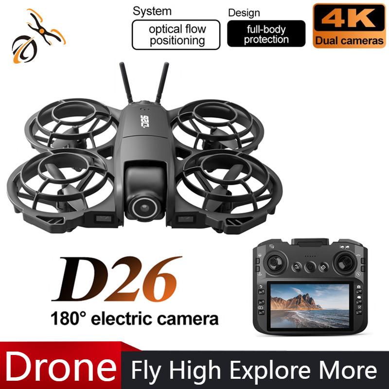 Drone Cinematic - Drone D26 4K Aerial HD 180