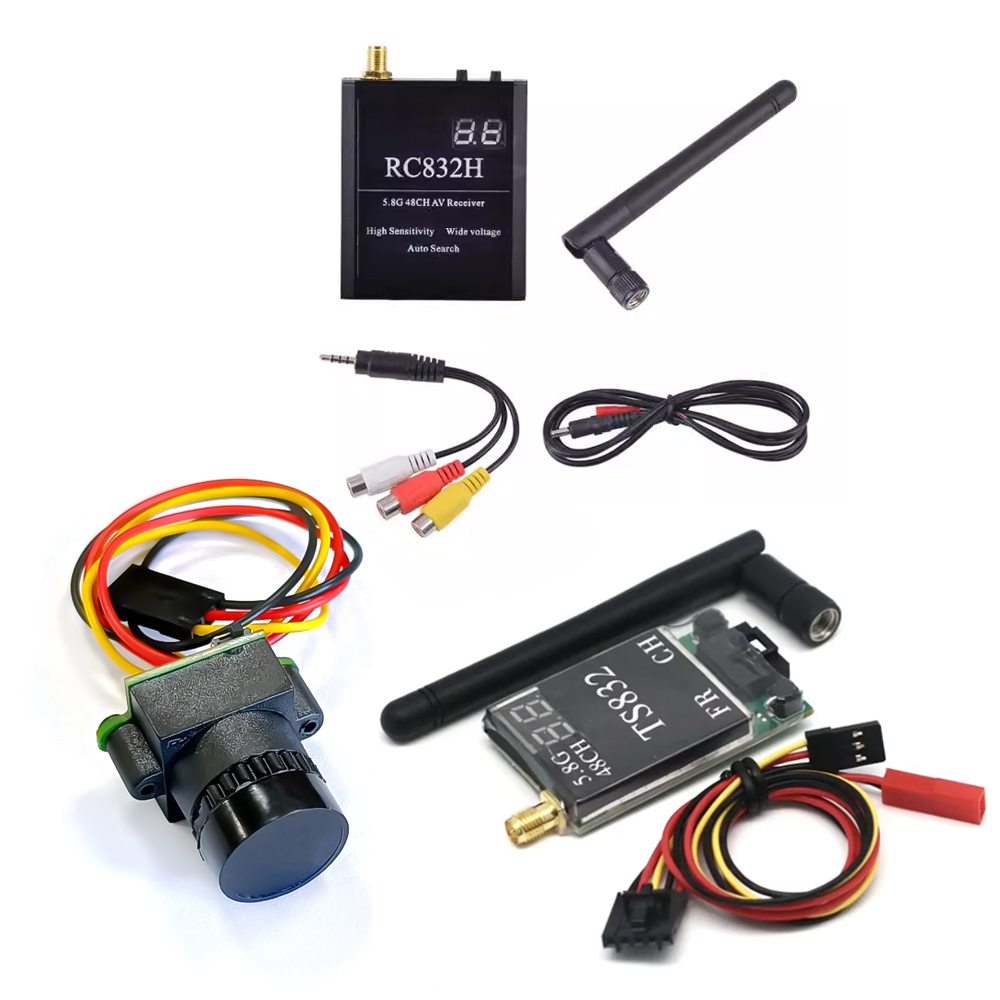 Drone Lidar - Penerima TS832 + RC832 + Kamera
