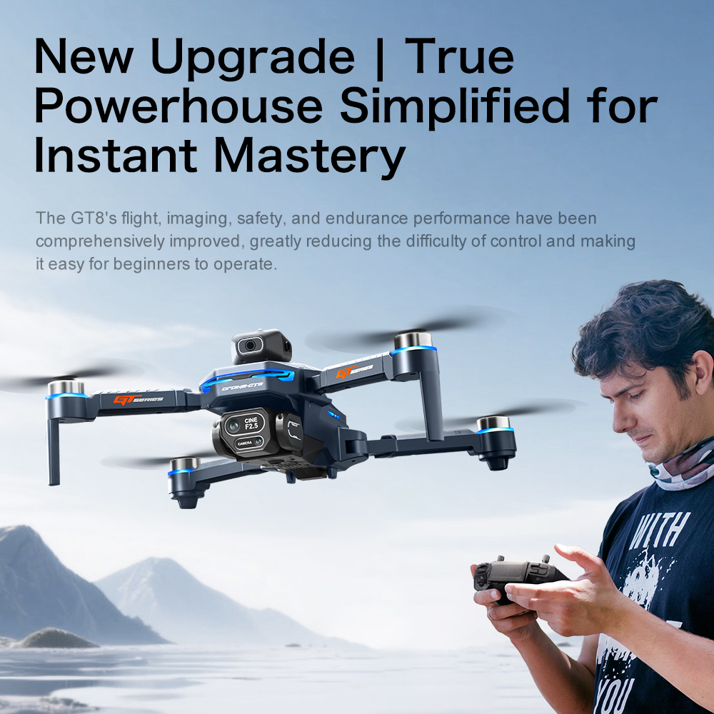 Drone GT8 Original 8K Profesio - Drone Surveying ulasan dan harga
