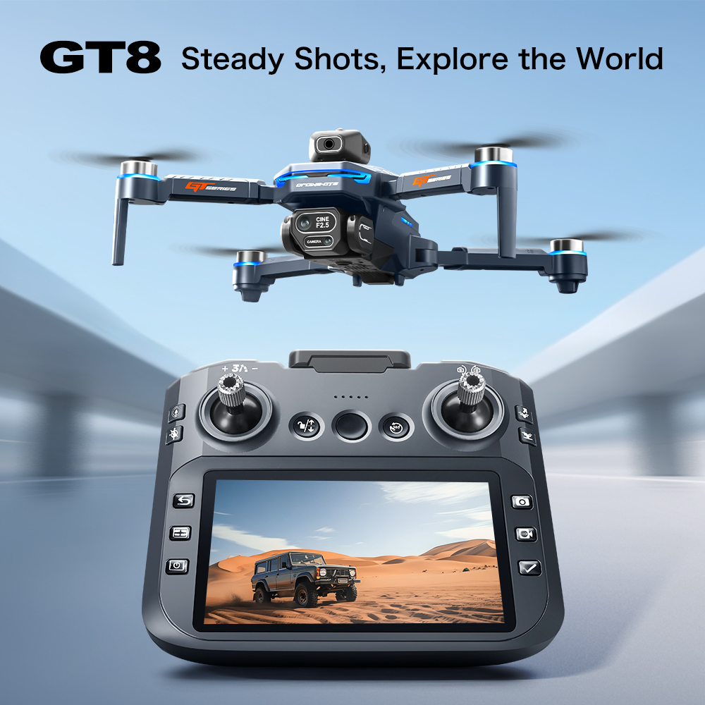 Drone Lipat GT8 Max 8K HD Prof - Drone Multispectral ulasan dan harga