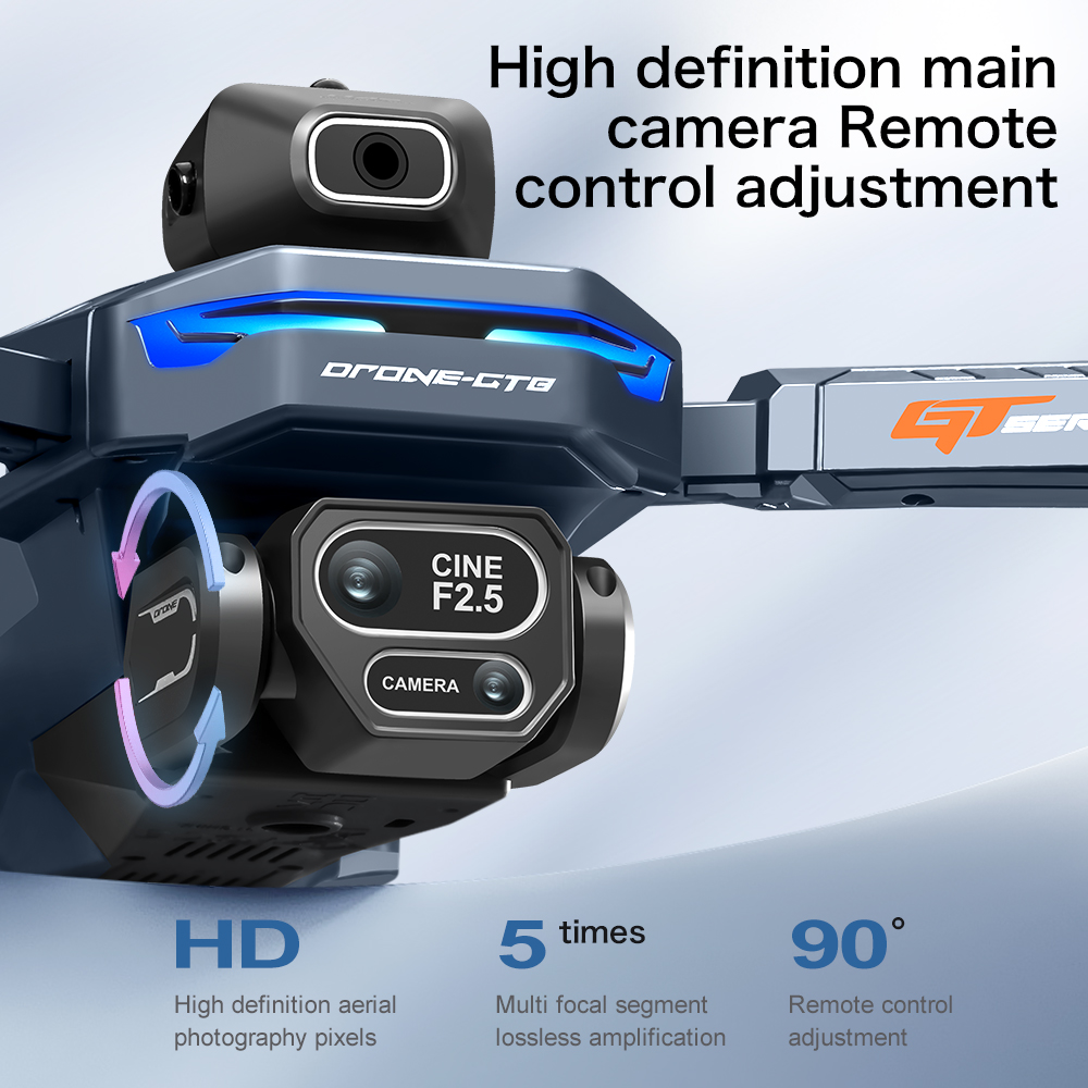 Drone RC GT8 HD BARU 4K Profes - Drone Multispectral ulasan dan harga