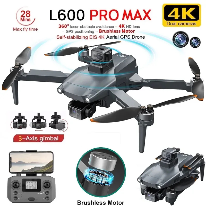 L600 PRO MAX Drone GPS profesi - Drone Multispectral ulasan dan harga