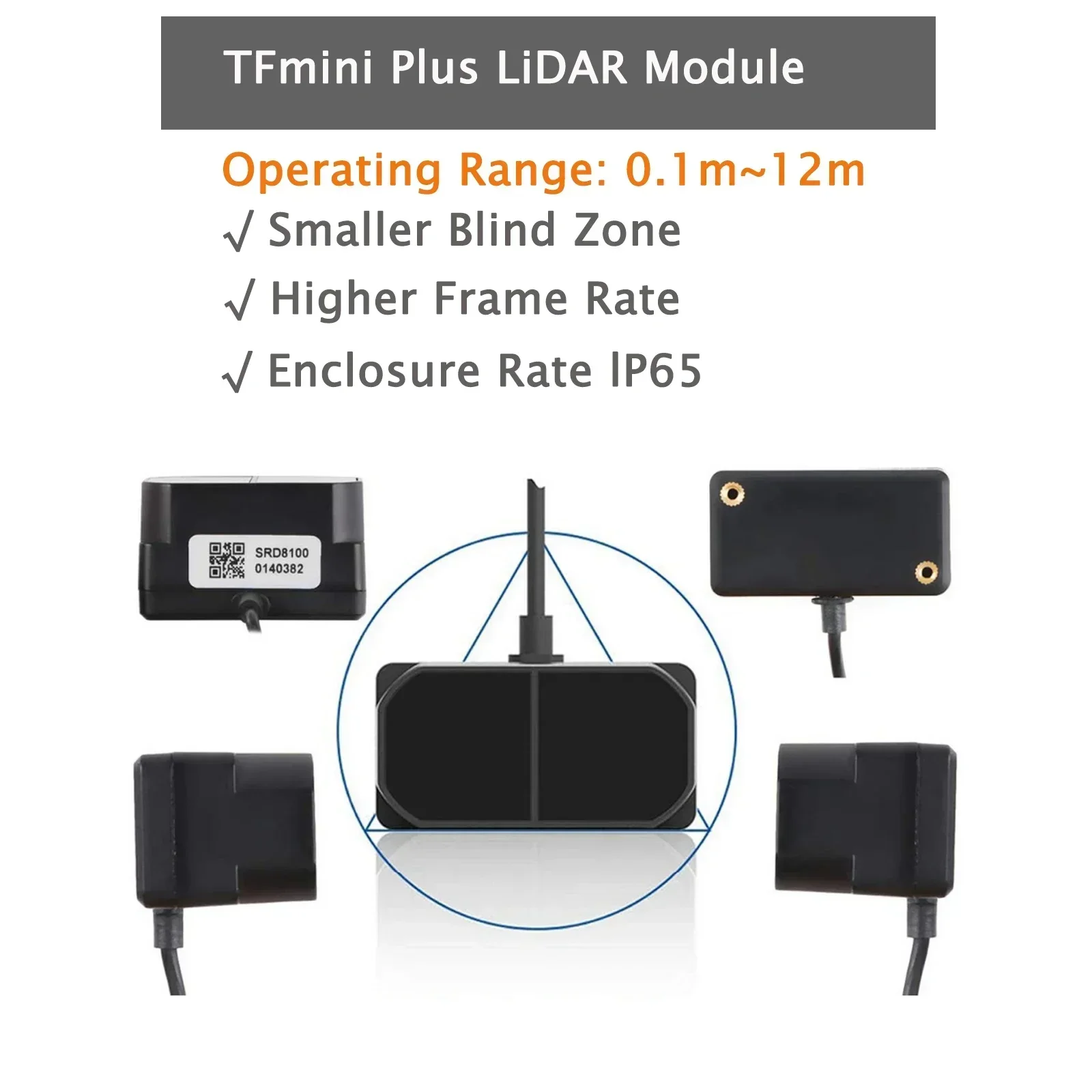 Modul Sensor LiDAR TFmini Plus - Drone Lidar ulasan dan harga