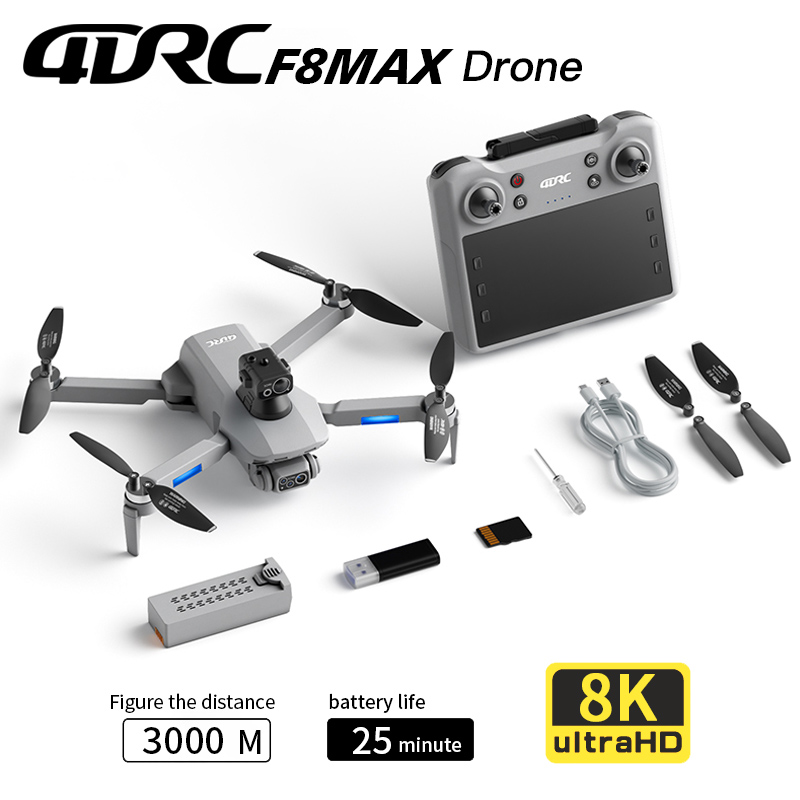 Drone Profesional F8 MAX GPS d - Drone Surveying ulasan dan harga